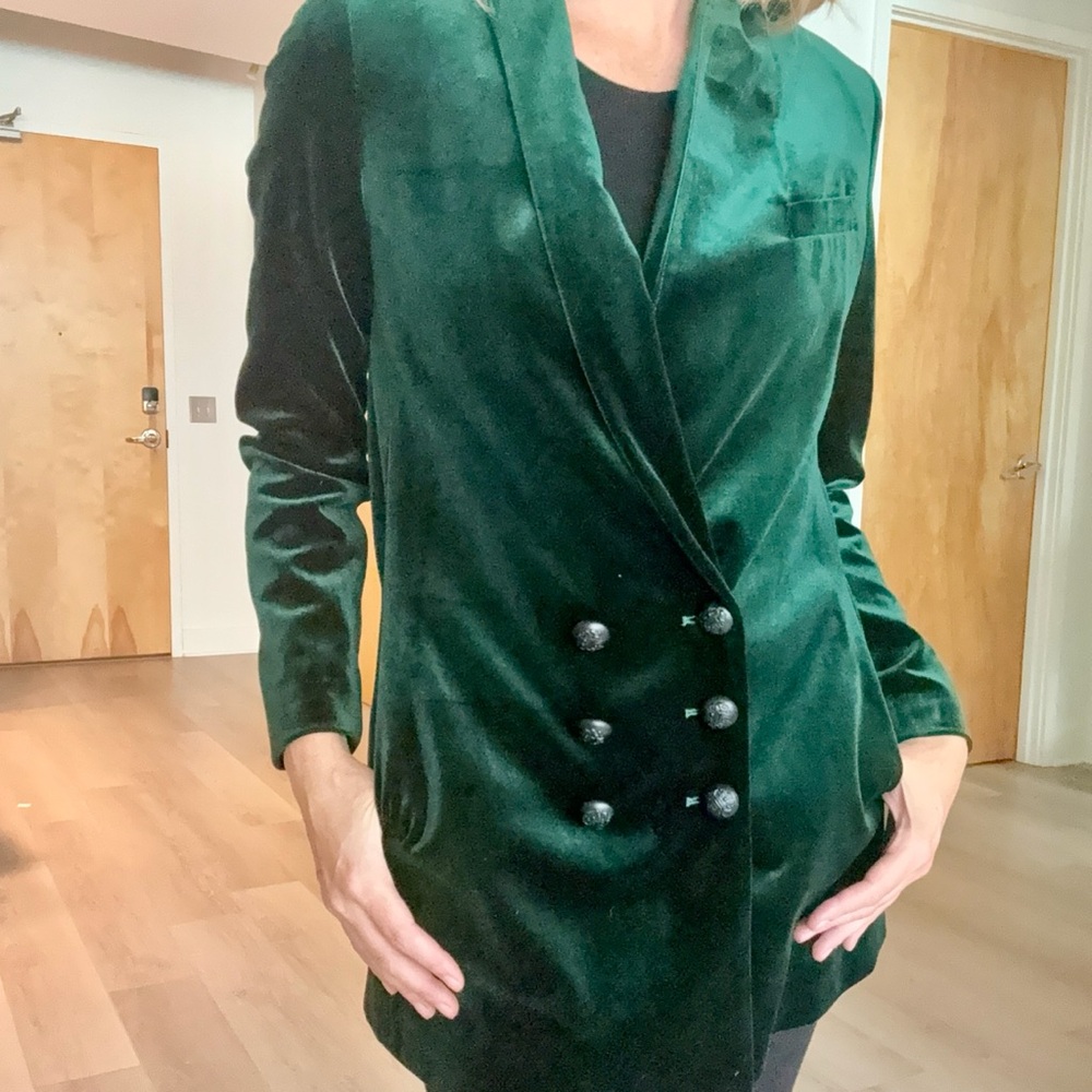 Women's Green Blazer
